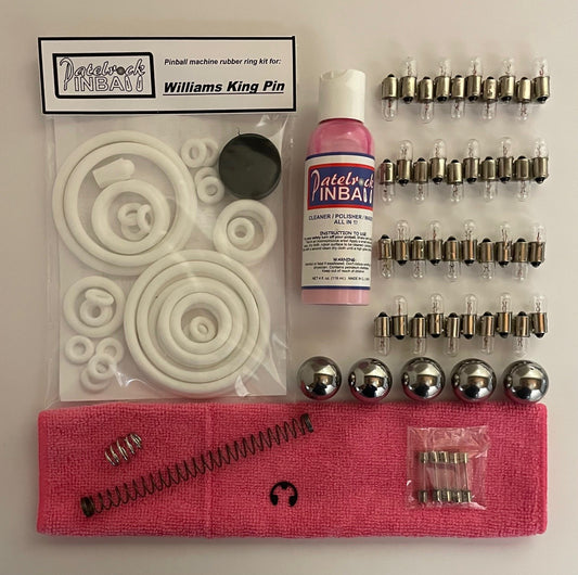 Williams King Pin Pinball Machine Maintenance Kit