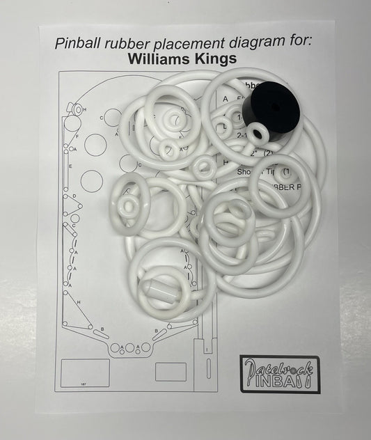 Williams Kings Pinball Machine Maintenance Kit
