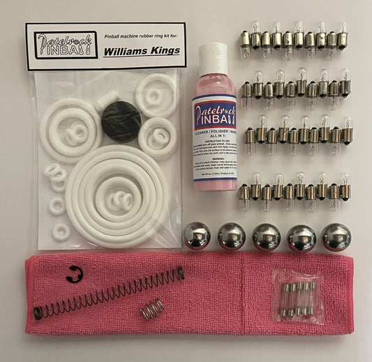 Williams Kings Pinball Machine Maintenance Kit