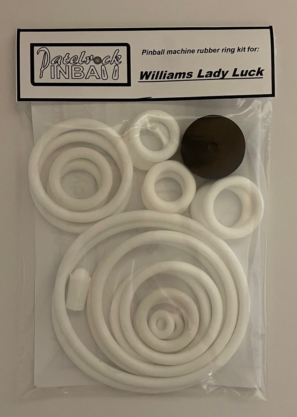 Williams Lady Luck Pinball Machine Rubber Ring Kit