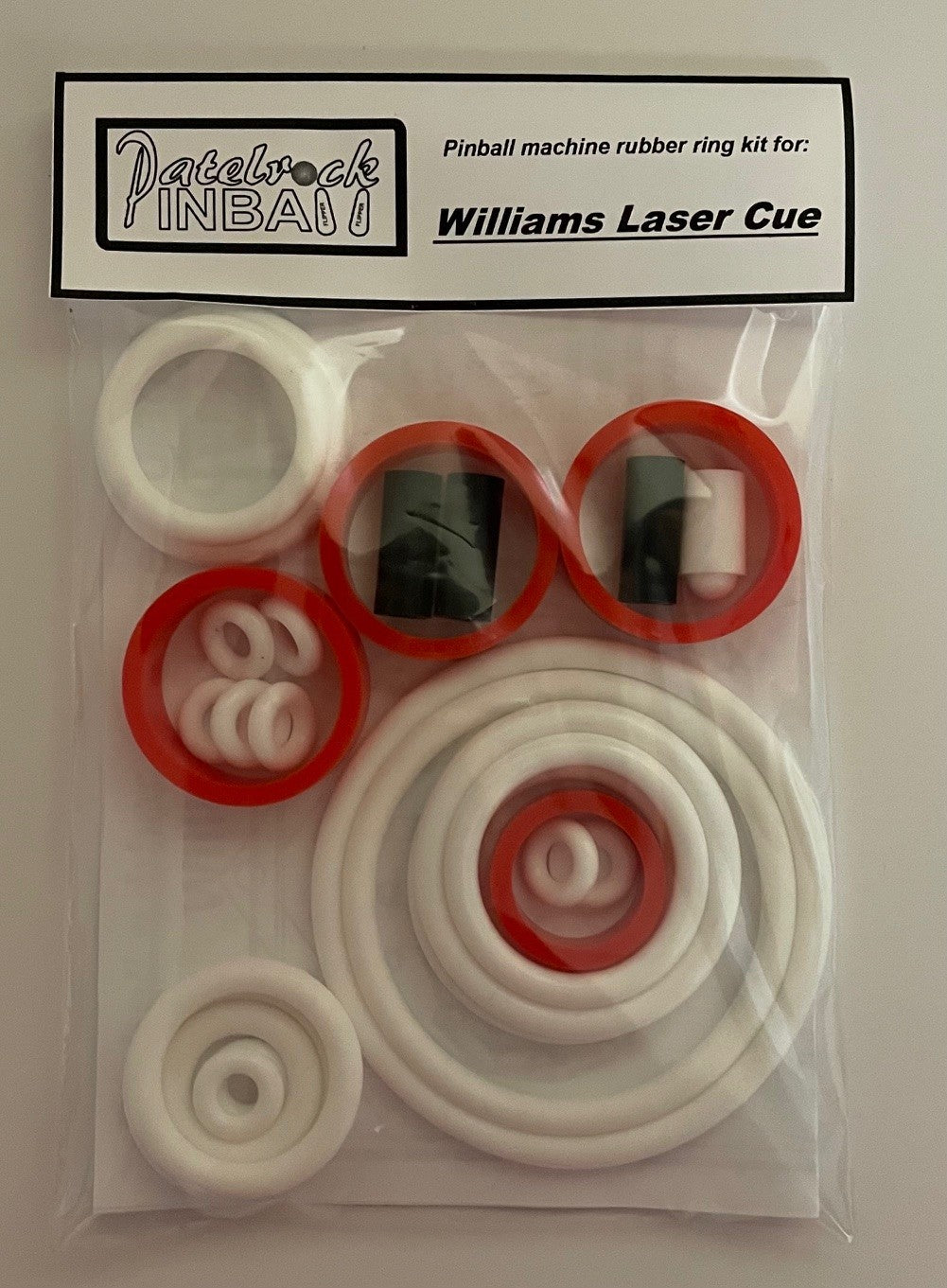 Williams Laser Cue Pinball Machine Rubber Ring Kit