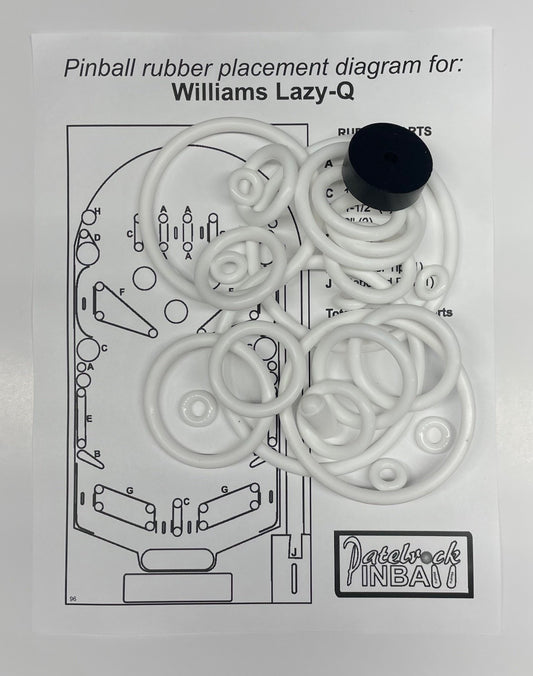 Williams Lazy-Q Pinball Machine Maintenance Kit