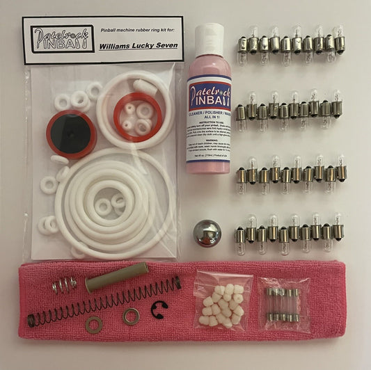Williams Lucky Seven | Solid State Pinball Machine Maintenance Kit