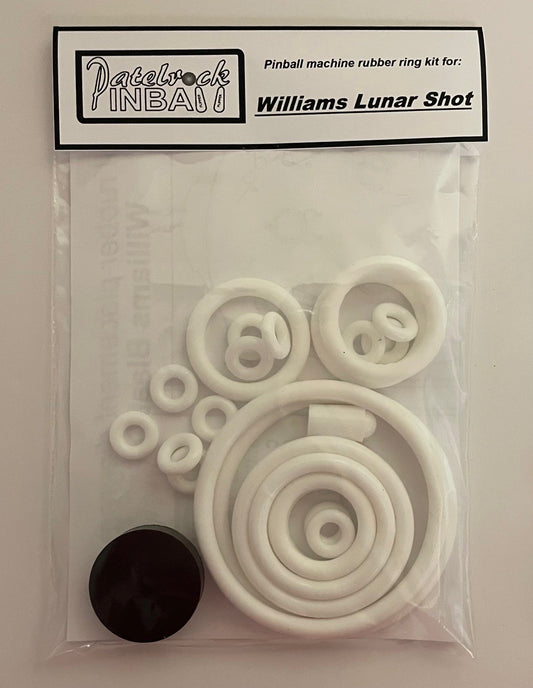 Williams Lunar Shot Pinball Machine Rubber Ring Kit