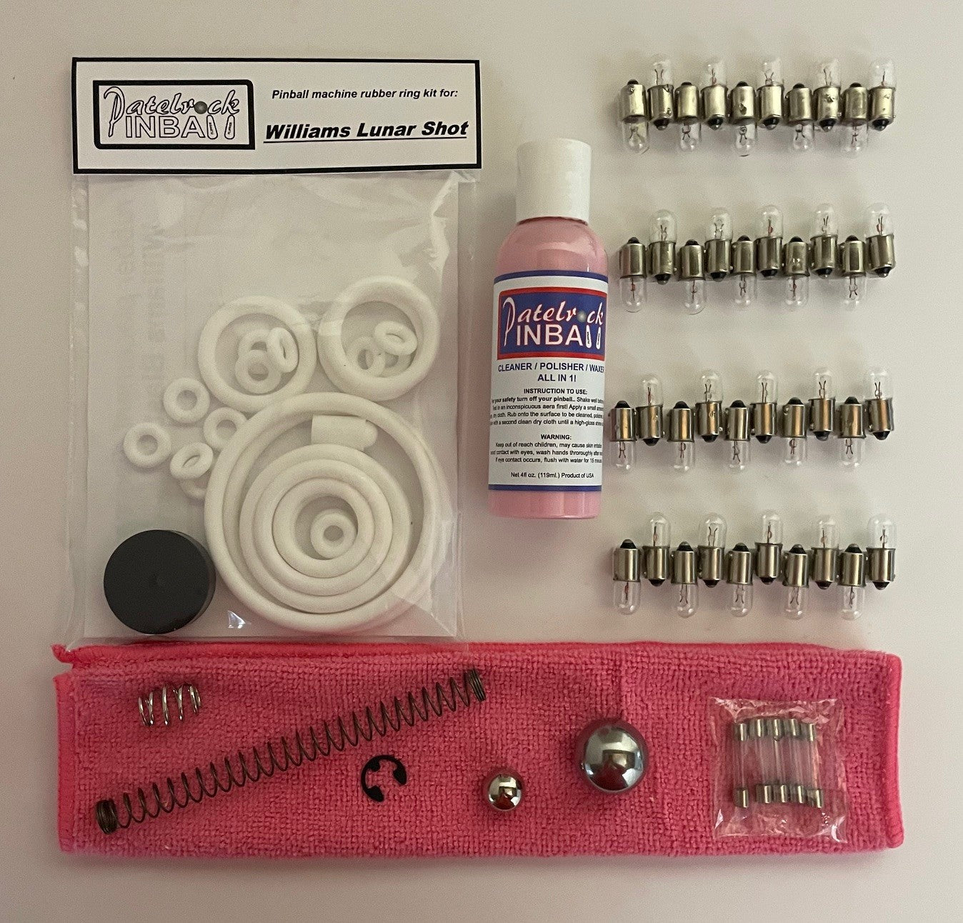 Williams Lunar Shot Pinball Machine Maintenance Kit