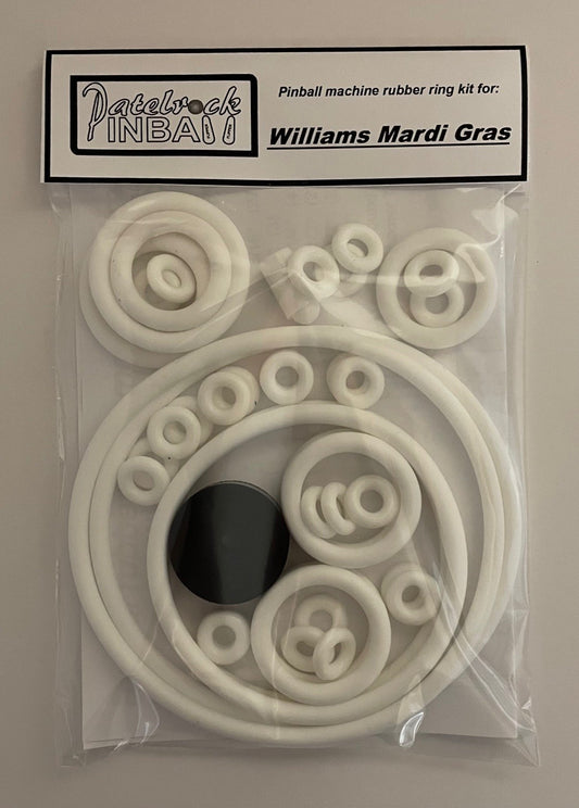 Williams Mardi Gras Pinball Machine Rubber Ring Kit