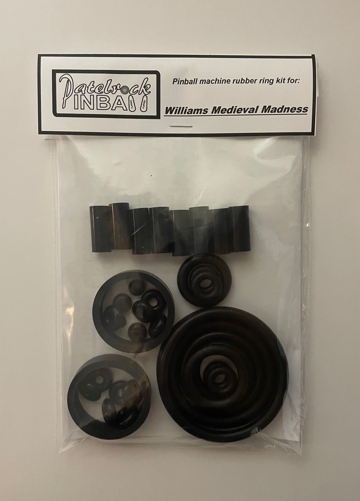 Williams Medieval Madness Pinball Machine Rubber Ring Kit