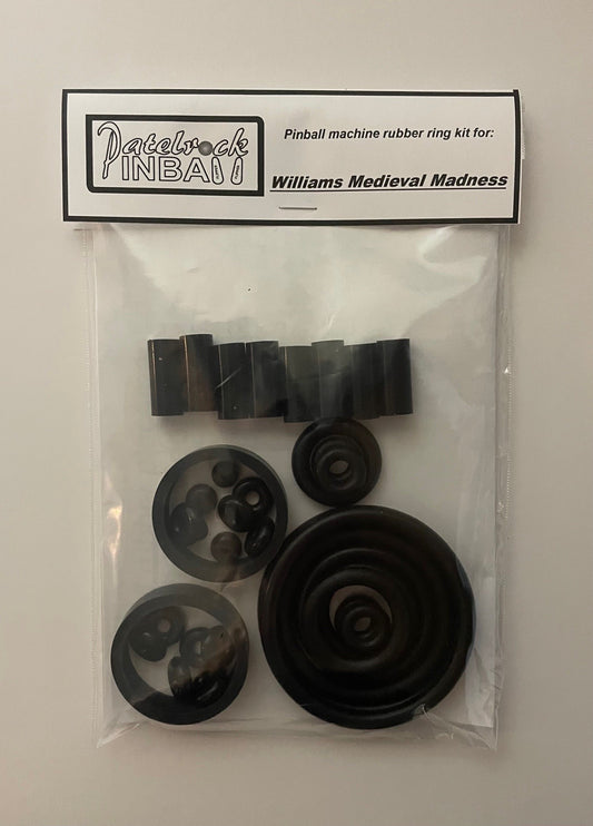 Williams Medieval Madness Pinball Machine Rubber Ring Kit
