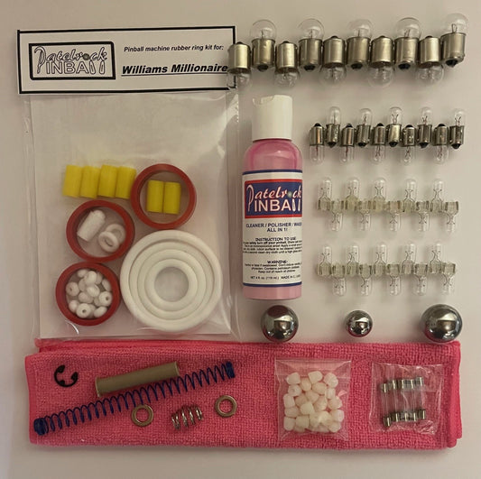 Williams Millionaire Pinball Machine Maintenance Kit