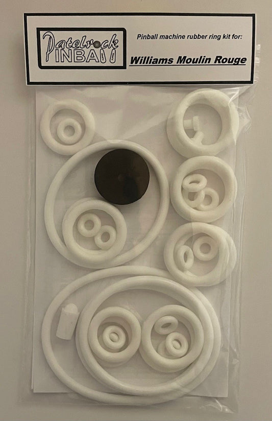 Williams Moulin Rouge Pinball Machine Rubber Ring Kit