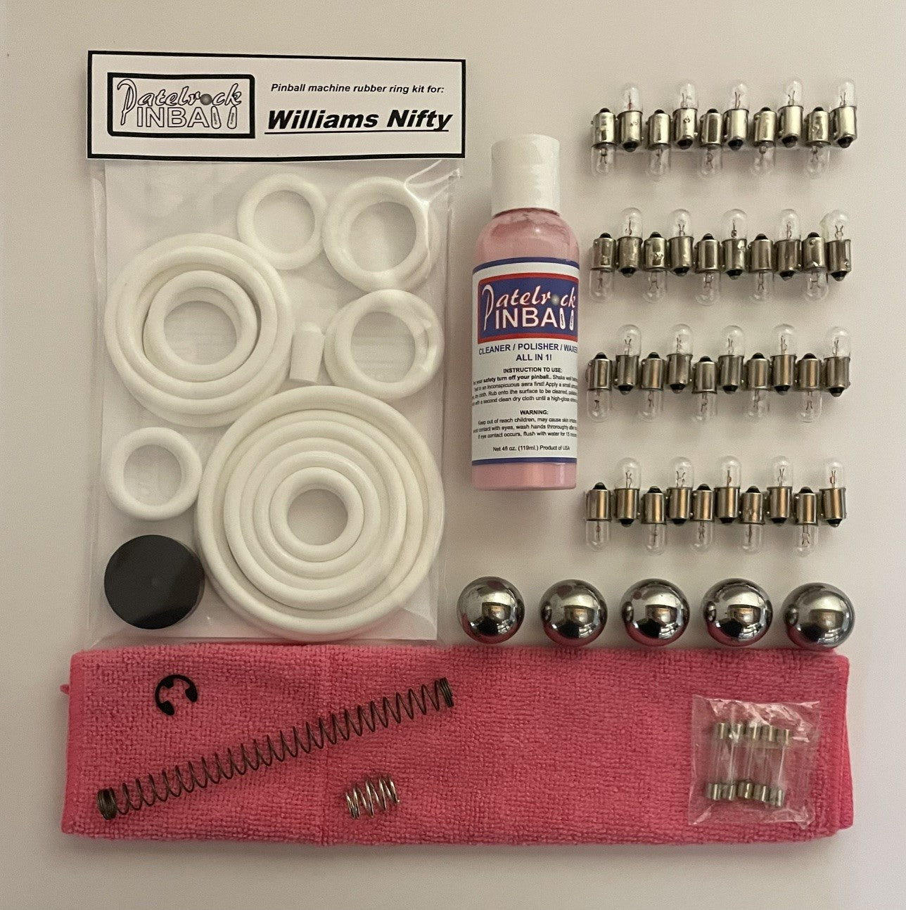 Williams Nifty Pinball Machine Maintenance Kit