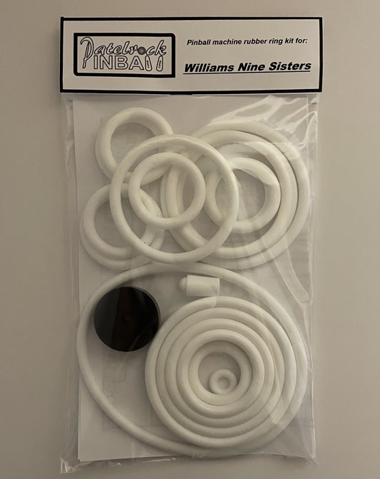 Williams Nine Sisters Pinball Machine Rubber Ring Kit