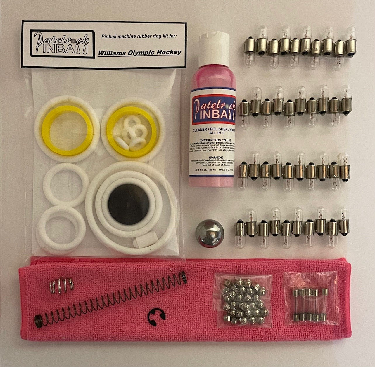 Williams Olympic Hockey Pinball Machine Maintenance Kit