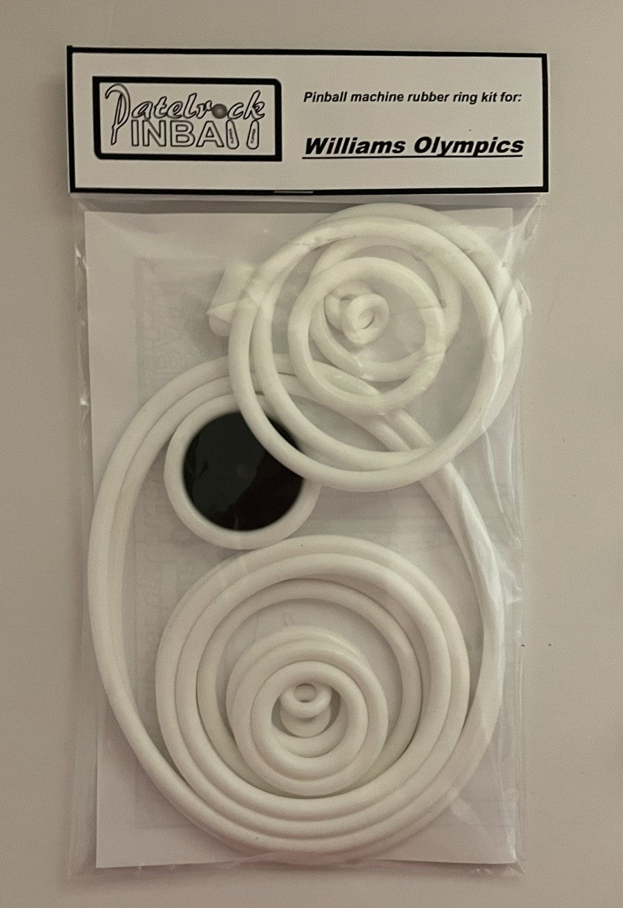 Williams Olympics Pinball Machine Rubber Ring Kit