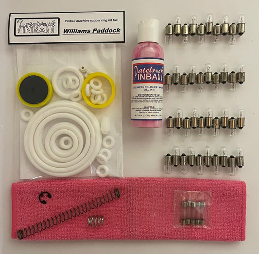 Williams Paddock Pinball Machine Maintenance Kit