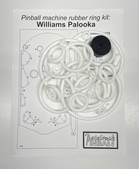Williams Palooka Pinball Machine Rubber Ring Kit