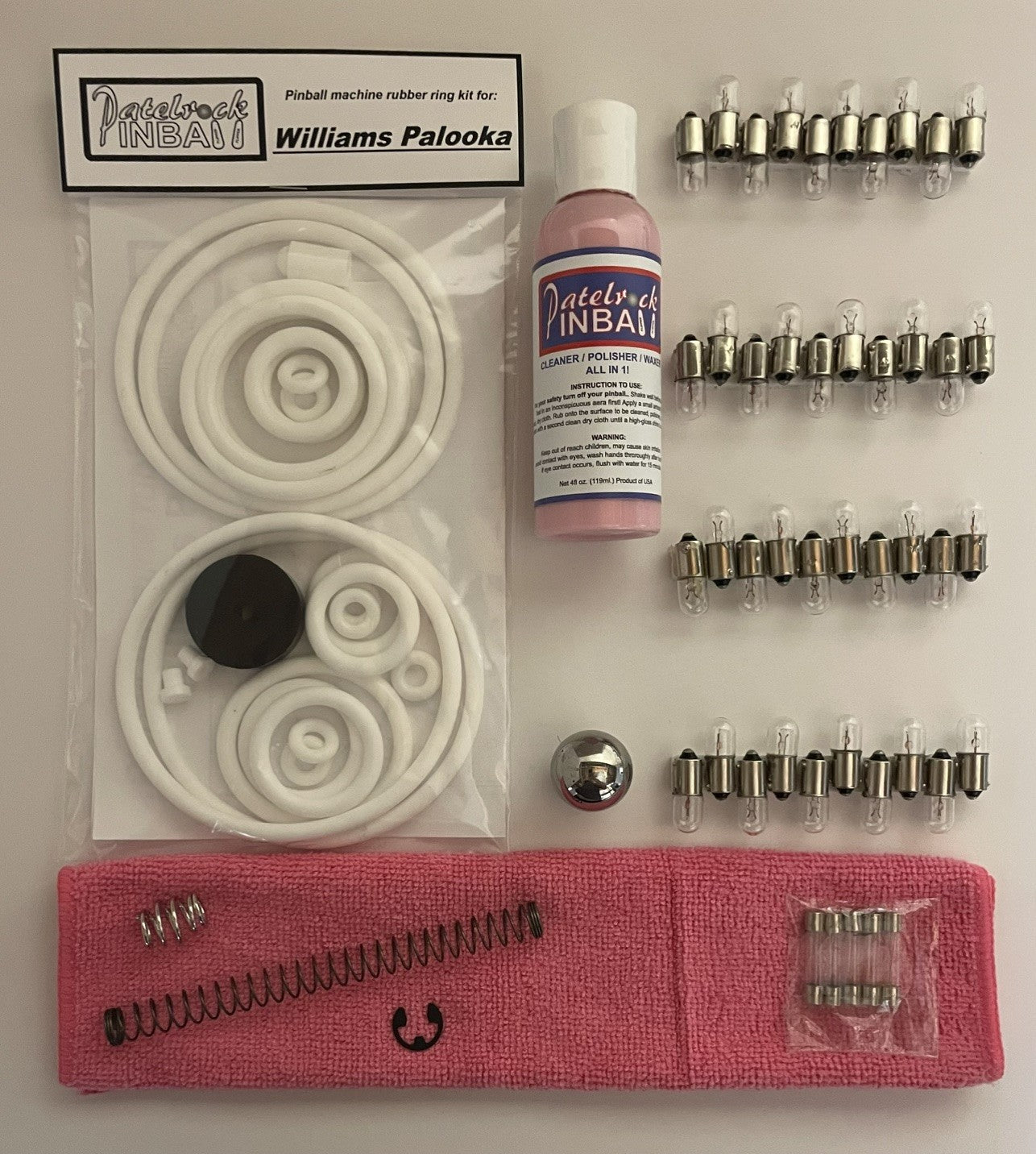 Williams Palooka Pinball Machine Maintenance Kit
