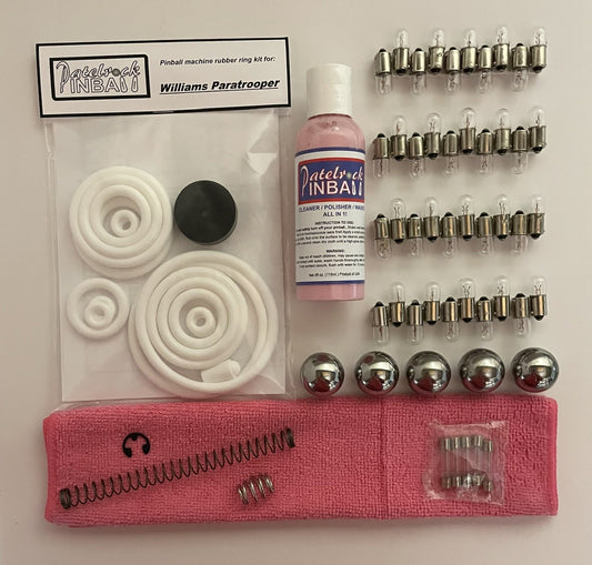 Williams Paratrooper Pinball Machine Maintenance Kit