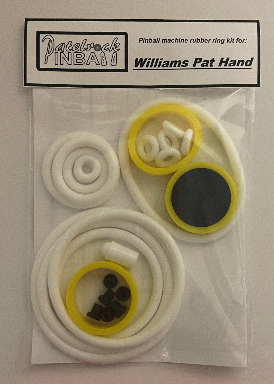 Williams Pat Hand Pinball Machine Rubber Ring Kit