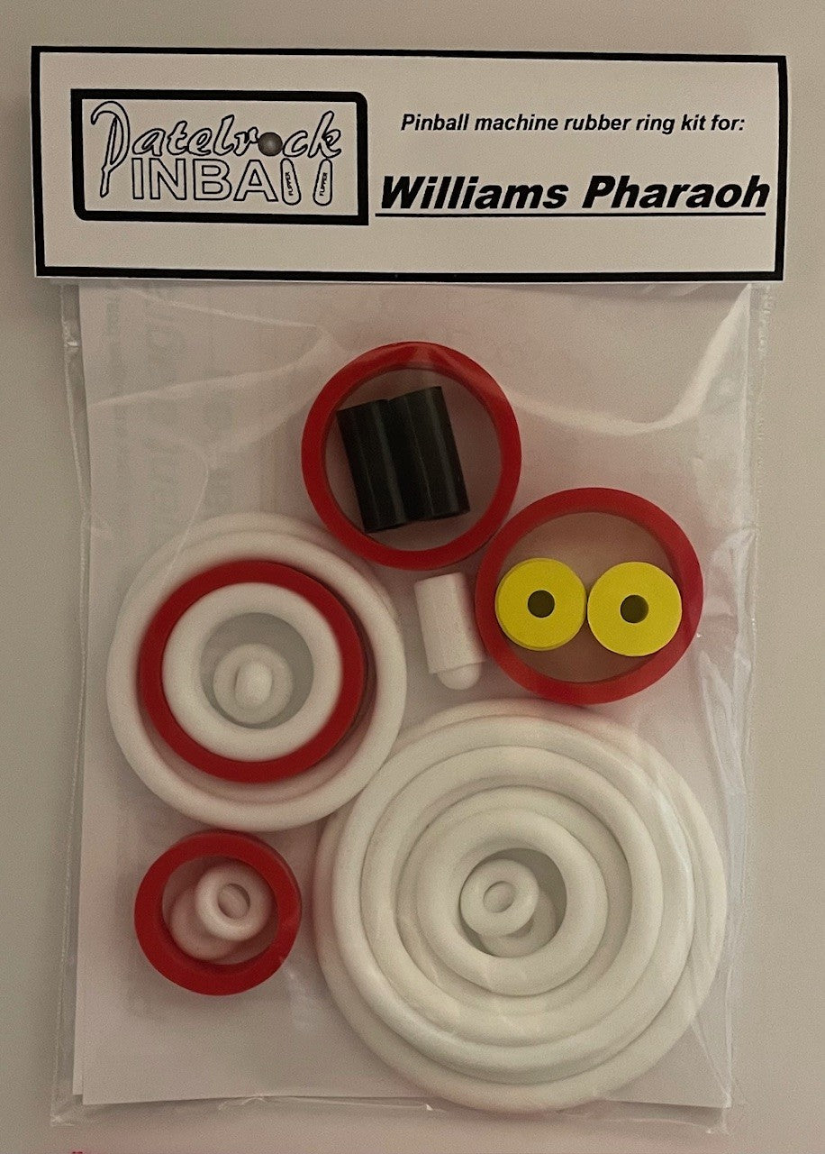 Williams Pharaoh Pinball Machine Rubber Ring Kit