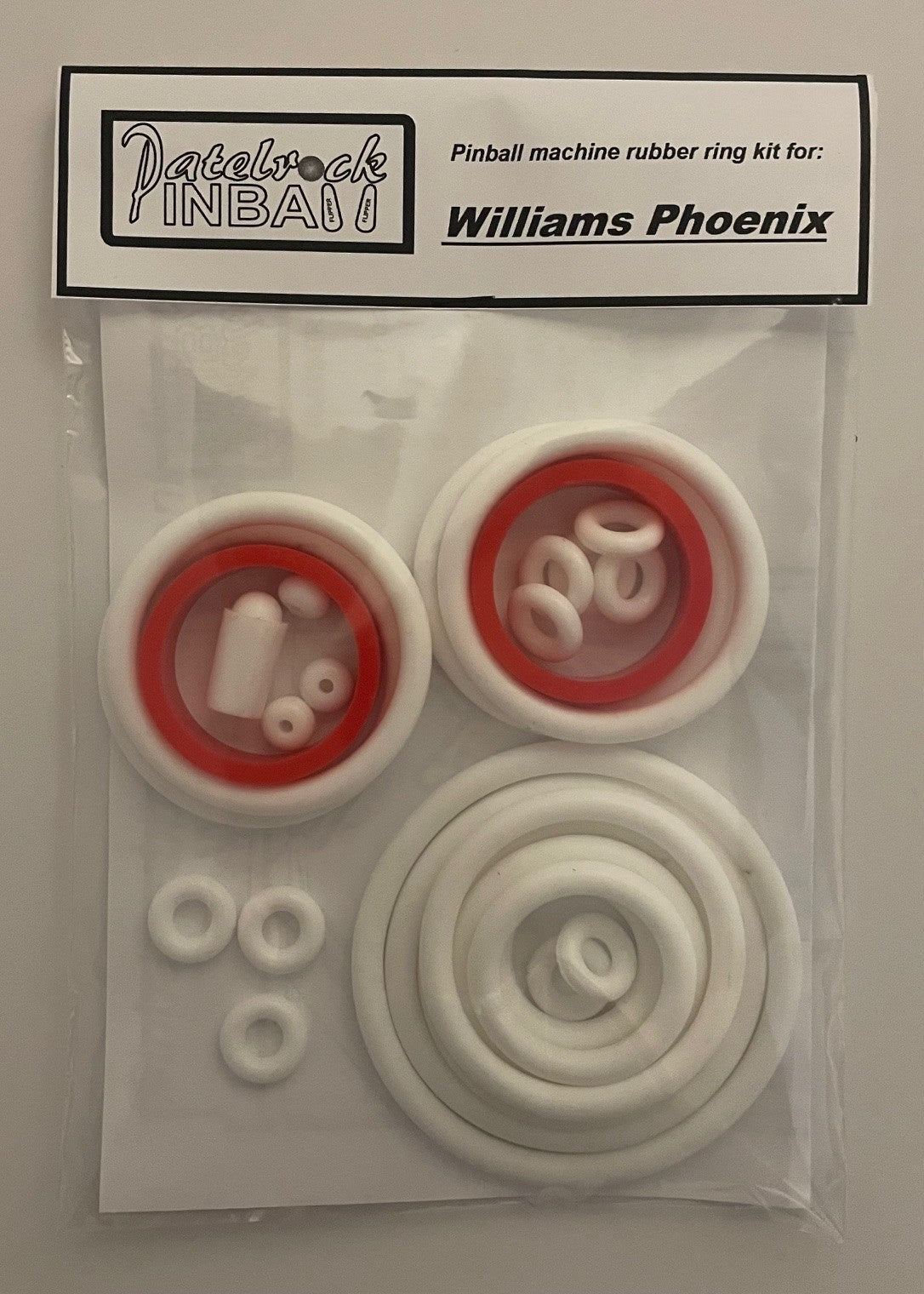 Williams Phoenix (1978) Pinball Machine Rubber Ring Kit