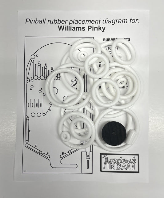 Williams Pinky Pinball Machine Maintenance Kit