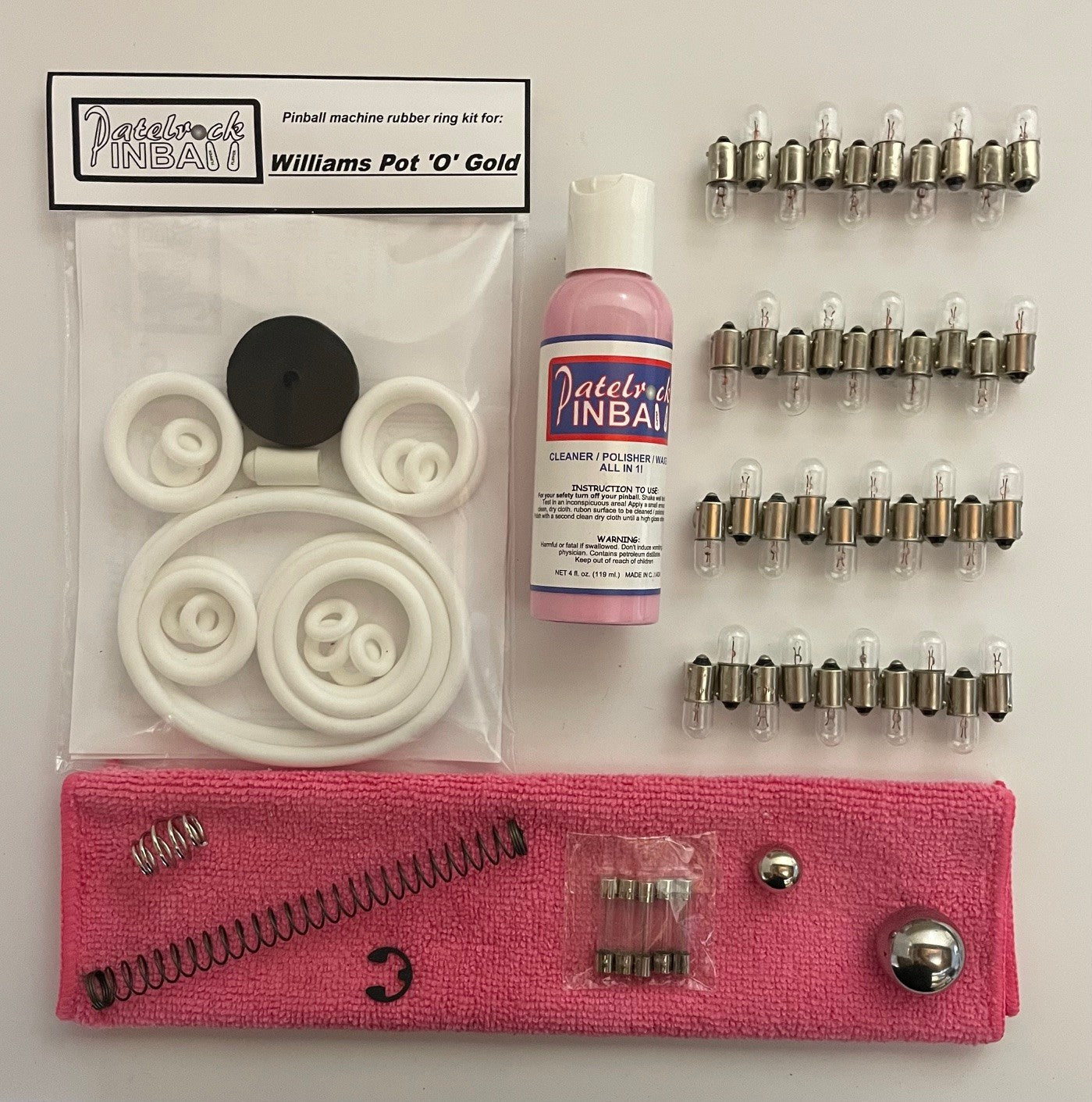 Williams Pot O Gold Pinball Machine Maintenance Kit