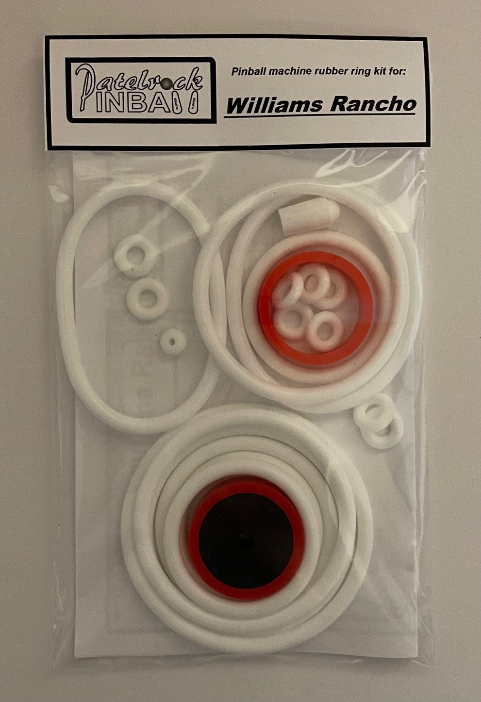 Williams Rancho Pinball Machine Rubber Ring Kit