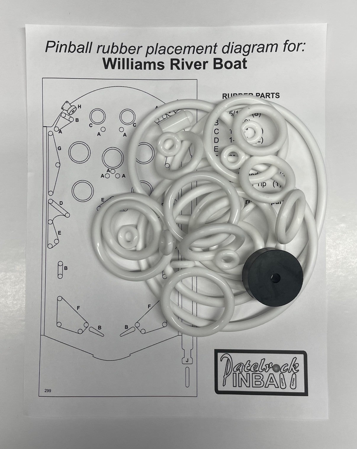 Williams River Boat Pinball Machine Maintenance Kit