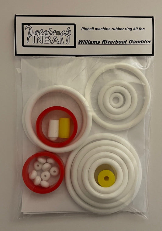 Williams Riverboat Gambler Pinball Machine Rubber Ring Kit