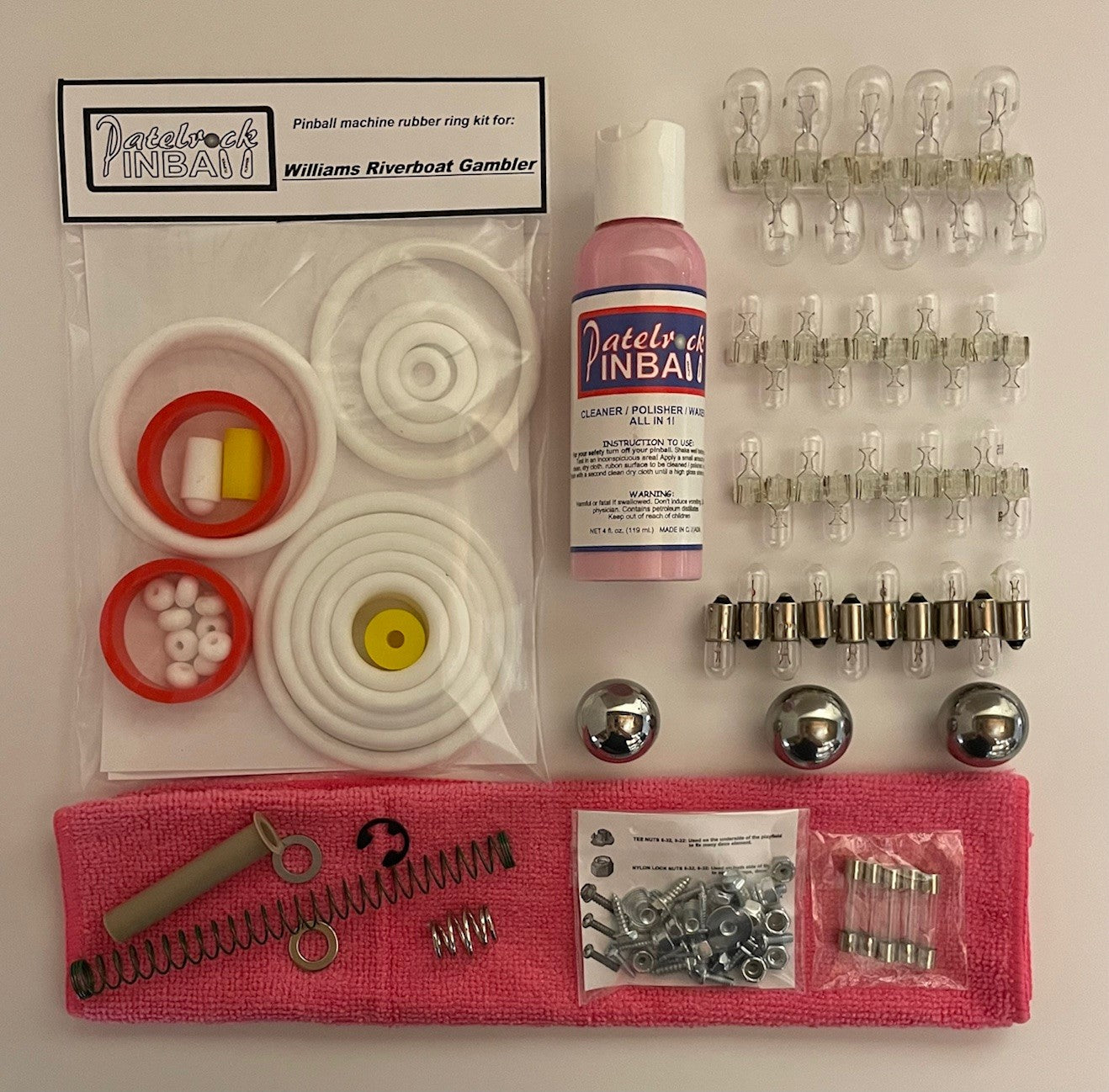 Williams Riverboat Gambler Pinball Machine Maintenance Kit