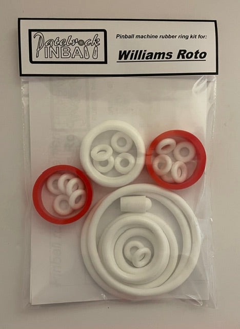 Williams Roto Pinball Machine Rubber Ring Kit