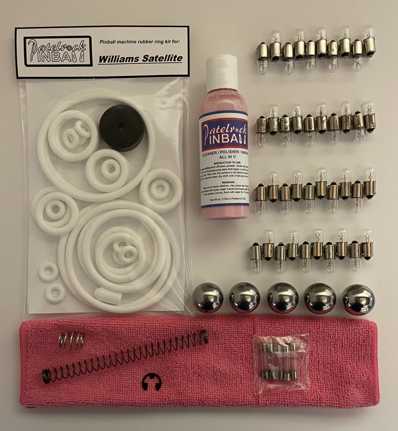 Williams Satellite Pinball Machine Maintenance Kit