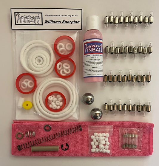 Williams Scorpion Pinball Machine Maintenance Kit