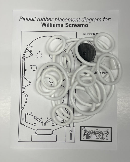 Williams Screamo Pinball Machine Maintenance Kit