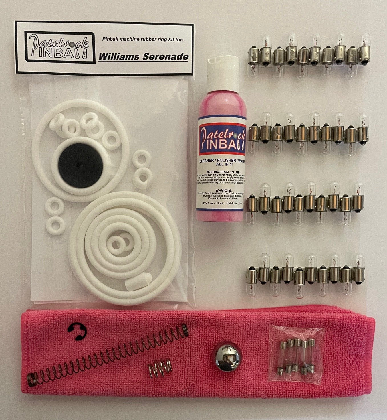Williams Serenade Pinball Machine Maintenance Kit