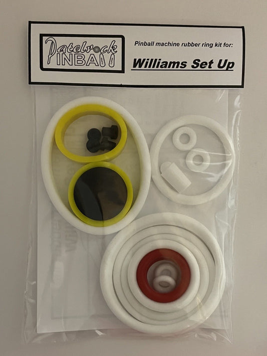 Williams Set Up Pinball Machine Rubber Ring Kit