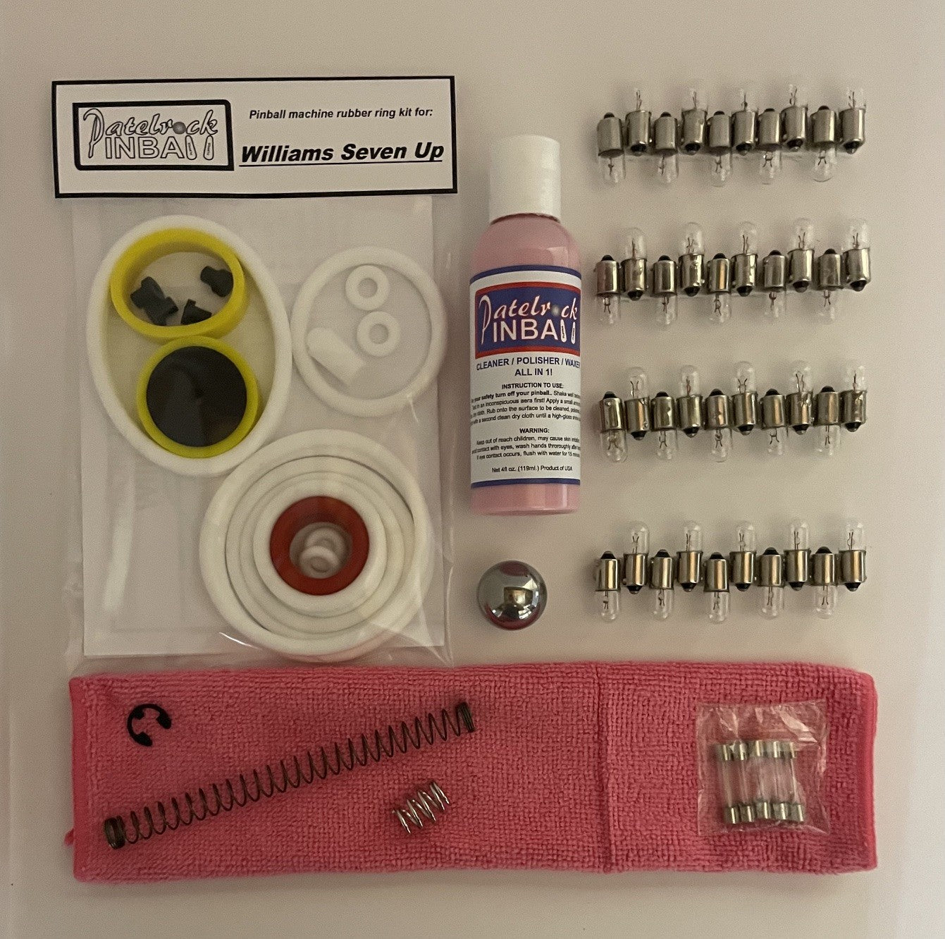 Williams Seven Up Pinball Machine Maintenance Kit