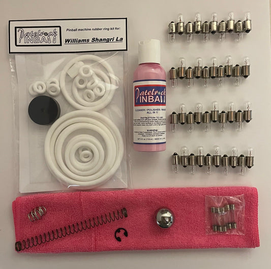 Williams Shangri-La Pinball Machine Maintenance Kit