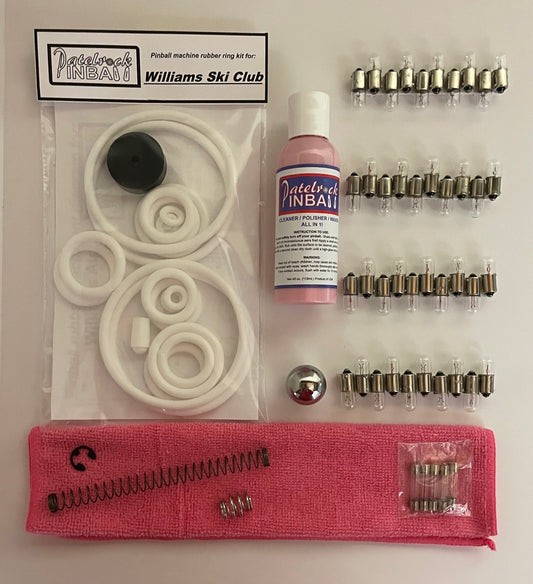 Williams Ski Club Pinball Machine Maintenance Kit
