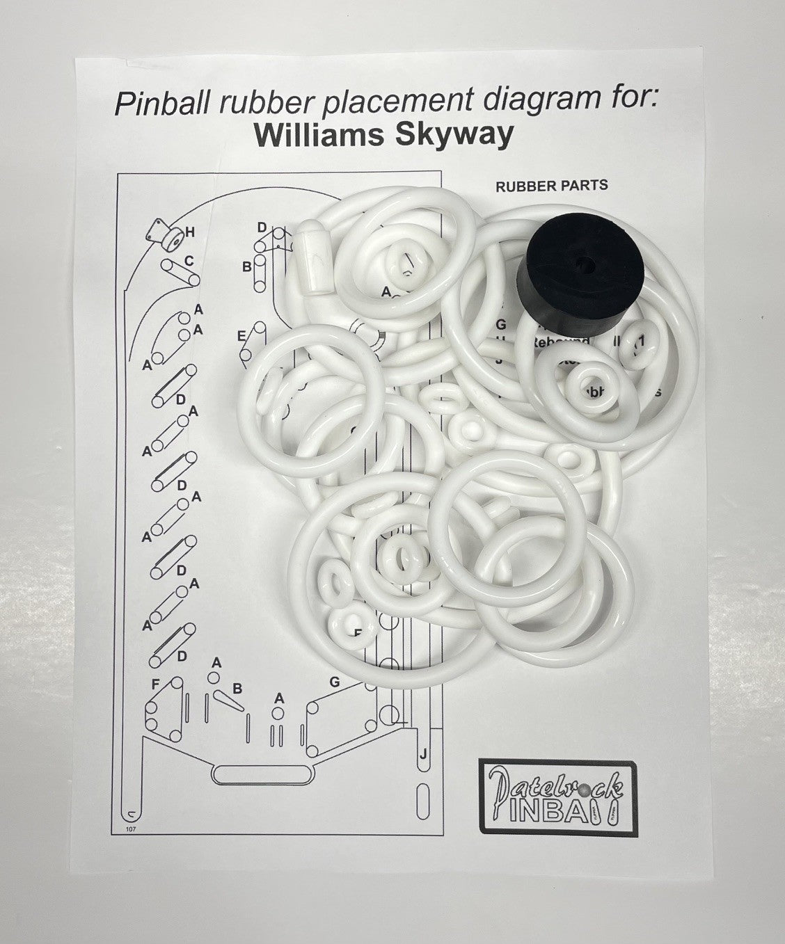 Williams Skyway Pinball Machine Maintenance Kit