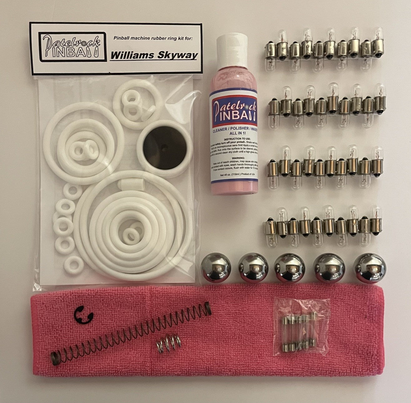 Williams Skyway Pinball Machine Maintenance Kit