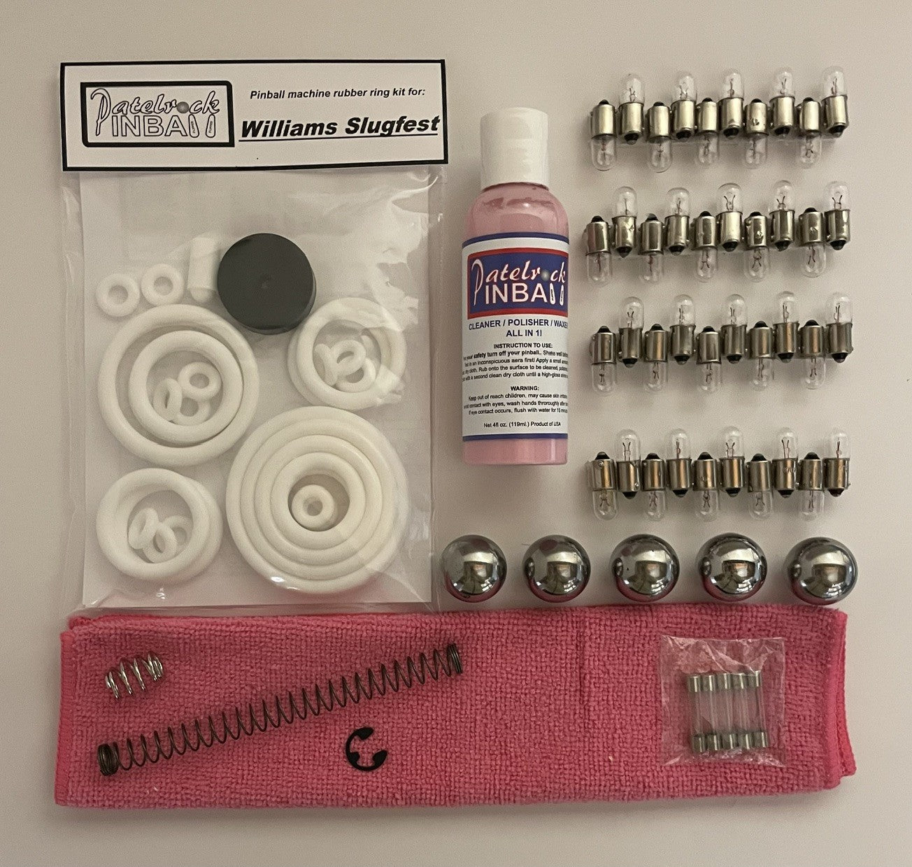 Williams Slugfest Pinball Machine Maintenance Kit