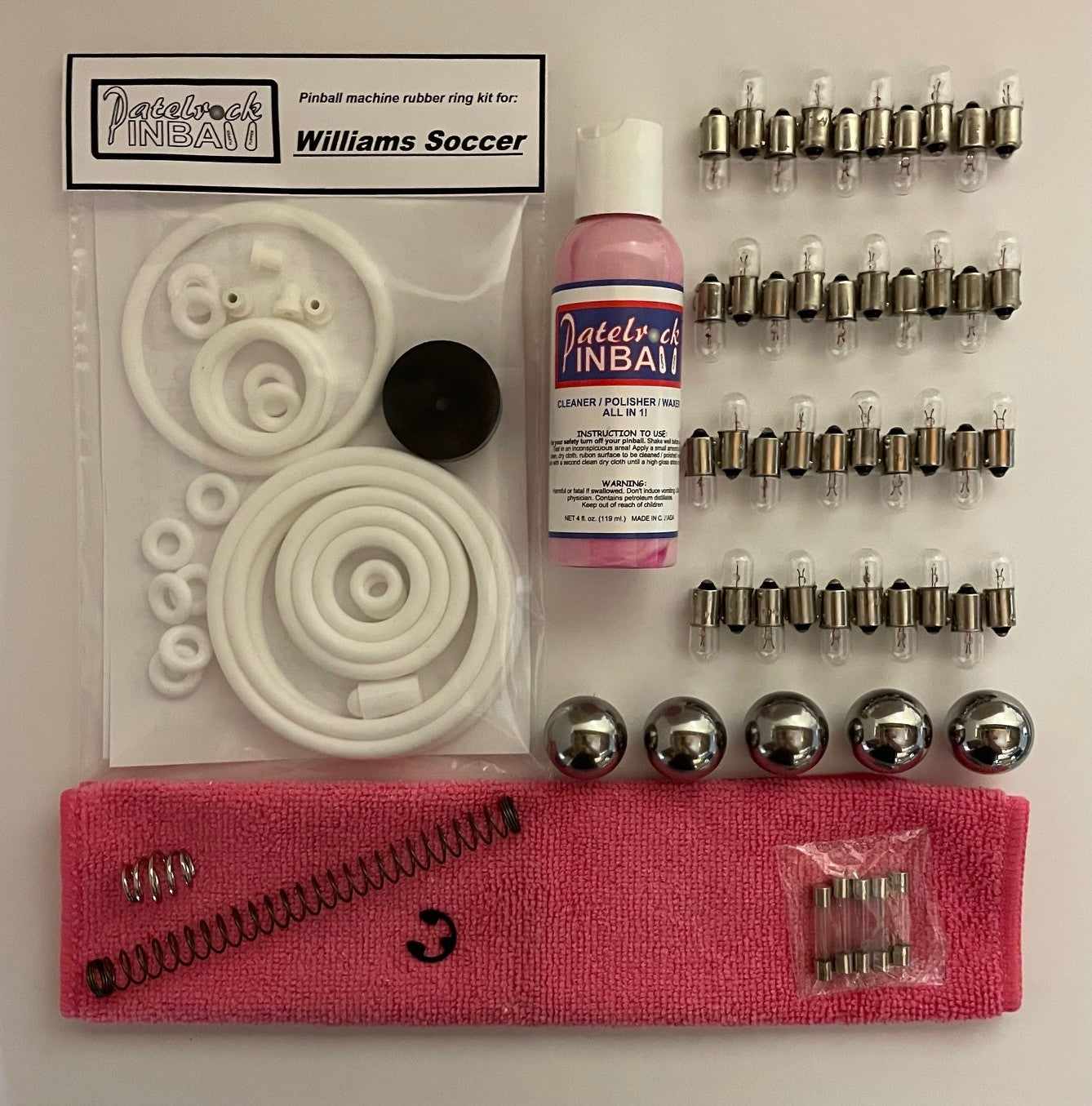 Williams Soccer Pinball Machine Maintenance Kit