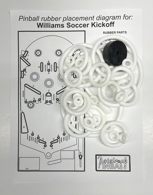 Williams Soccer Kick-Off Pinball Machine Maintenance Kit