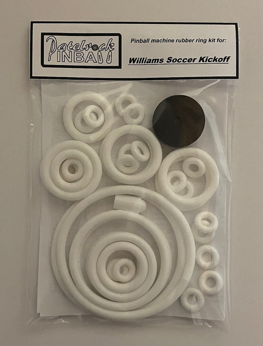 Williams Soccer Kick-Off Pinball Machine Rubber Ring Kit