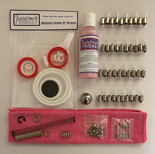 Williams Solids N Stripes Pinball Machine Maintenance Kit