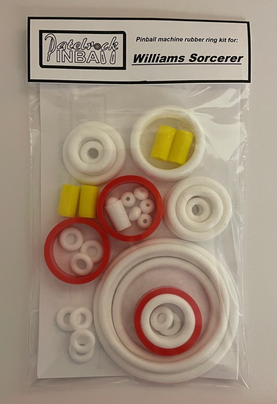 Williams Sorcerer Pinball Machine Rubber Ring Kit