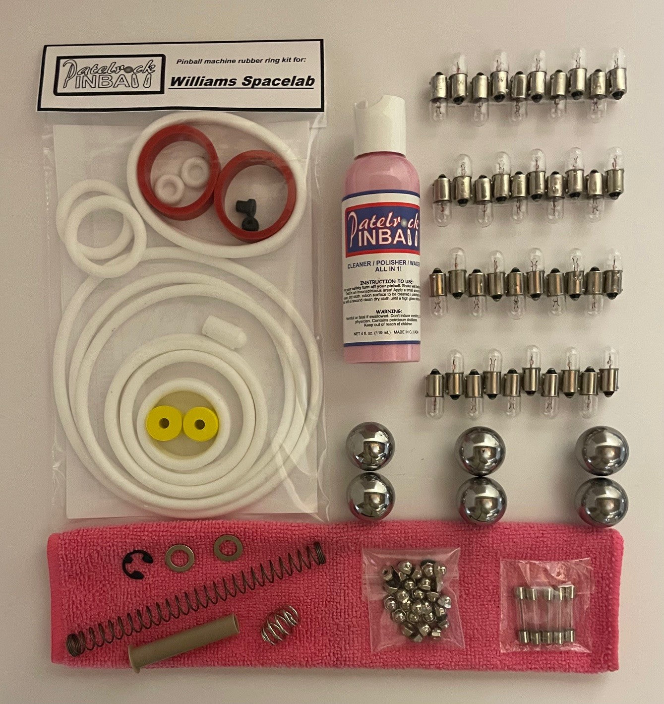 Williams Spacelab Pinball Machine Maintenance Kit