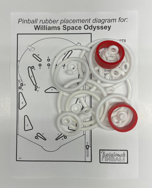 Williams Space Odyssey Pinball Machine Maintenance Kit